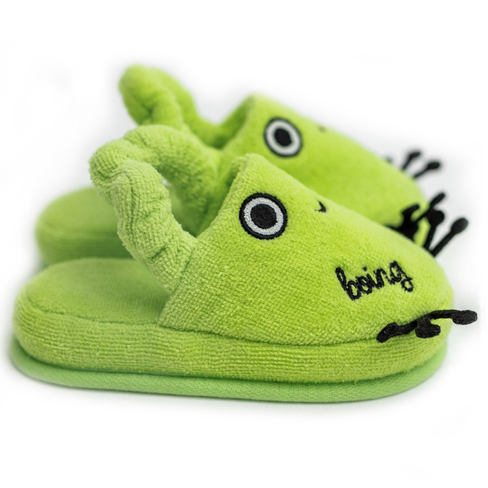 Milk&Moo Toddler Cacha Frog Slippers