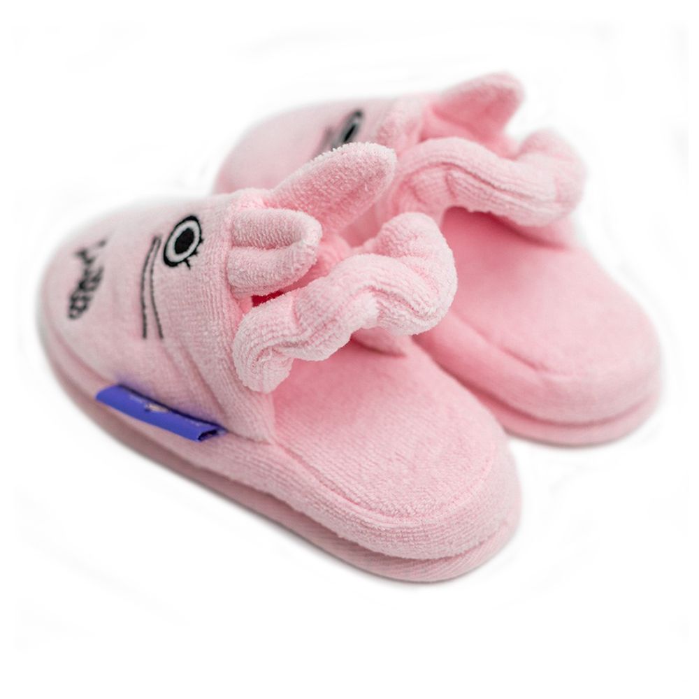 Milk&moo Chancin Rabbit Toddler Slippers - Pink