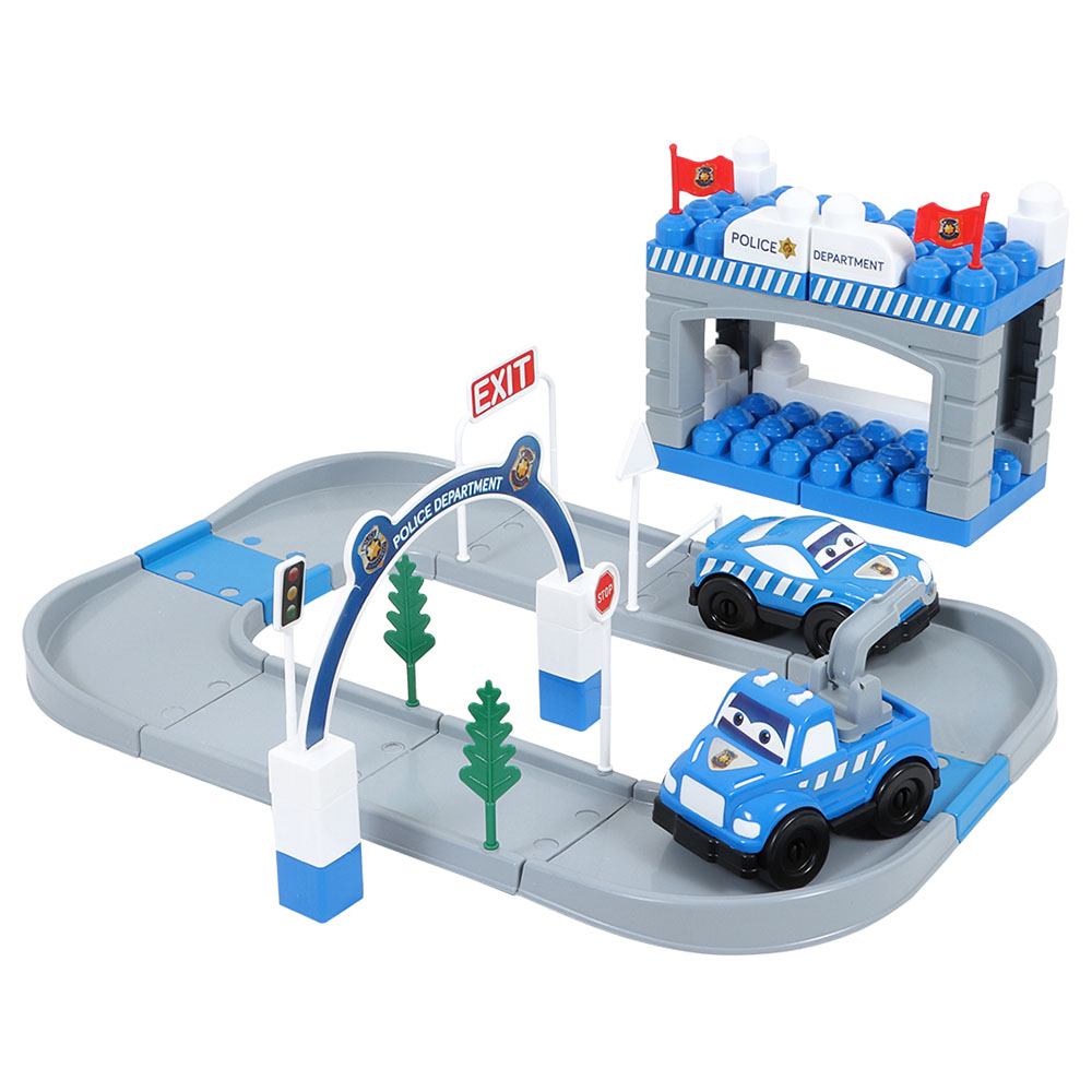 Ogi Mogi - Police Car Set 52pcs