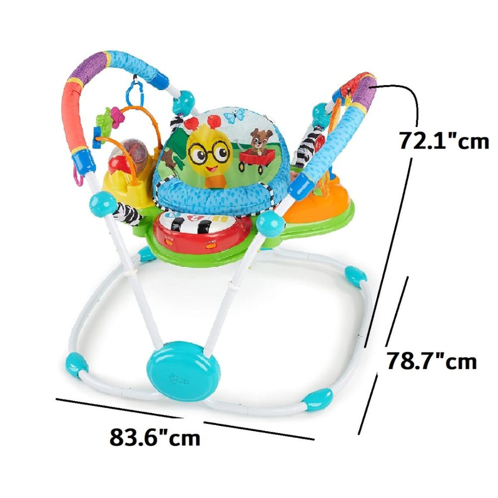 Oball - Go Grippers Cargo Jet, Rattle & Roll Toy & Friends Activity Jumper