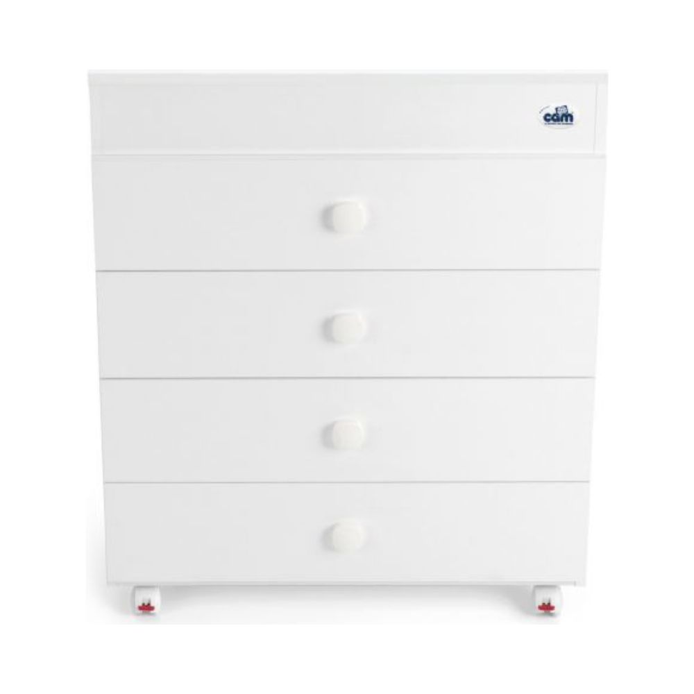 Cam - Cassettiera Changing Table - White