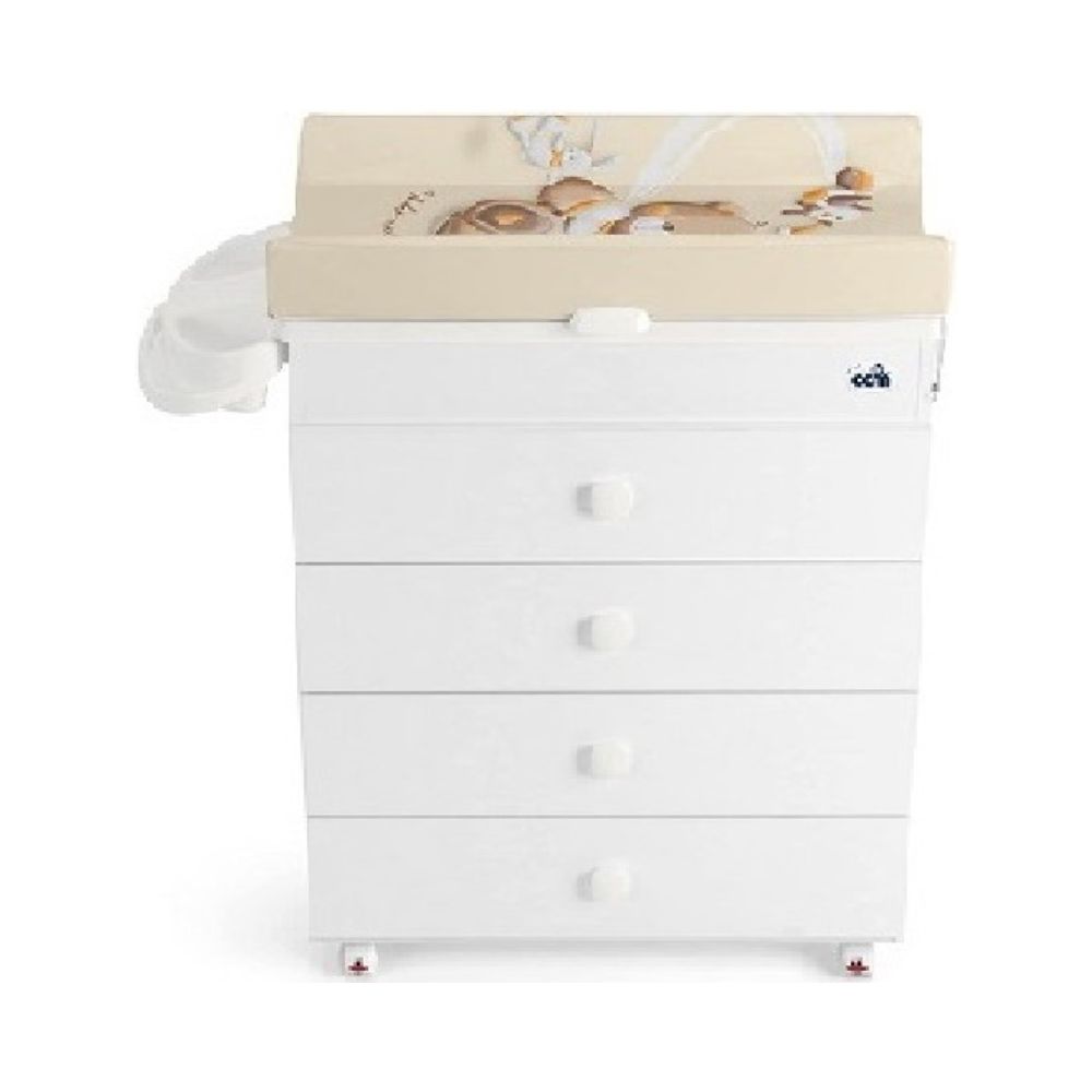 Cam - Cassettiera Changing Table - White