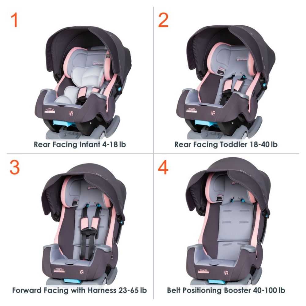 Babytrend - Cover Me 4-in-1 Convertible Car Seat