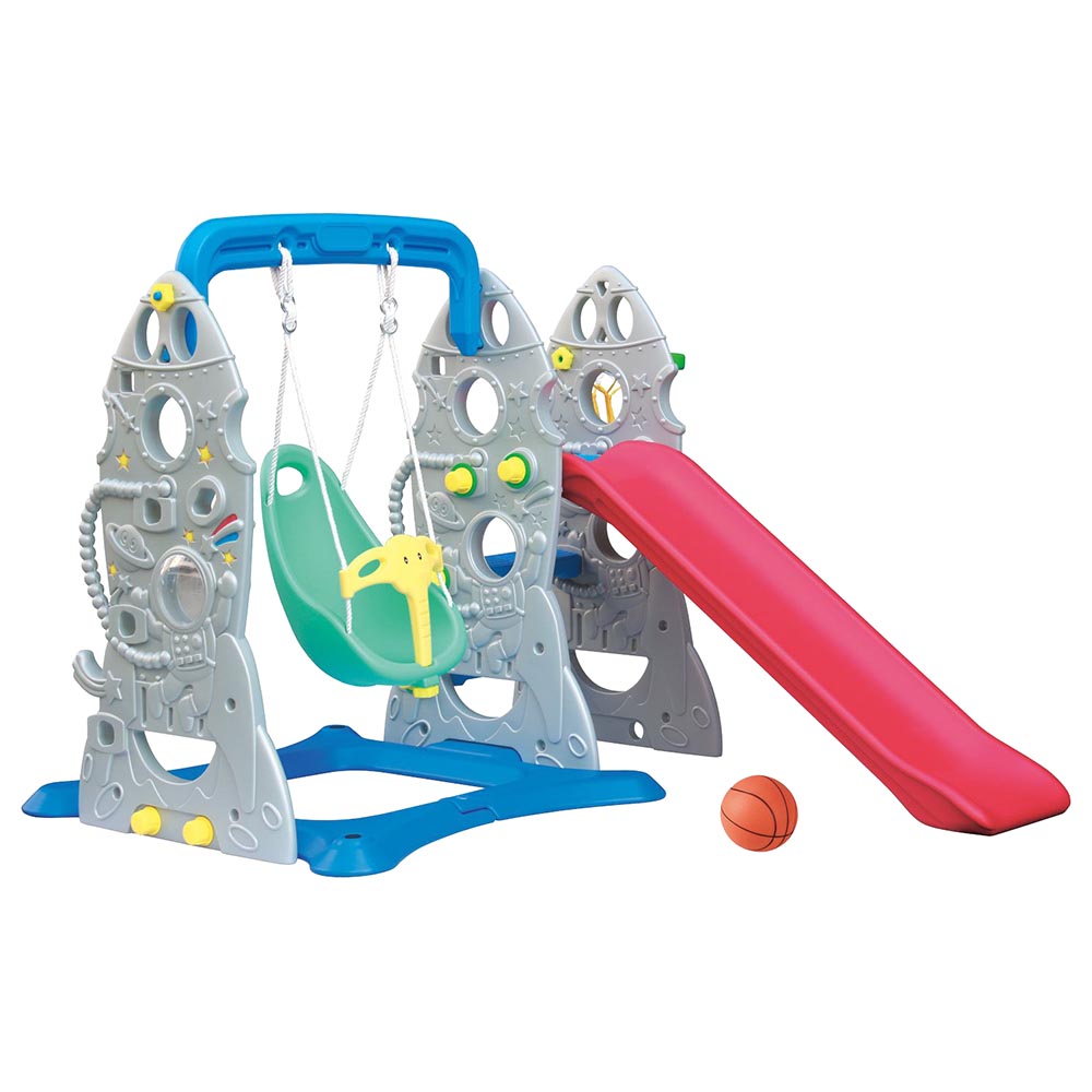 Ching Ching - Rocket Slide Swing - Silver
