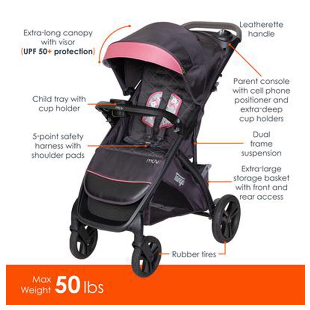 Babytrend - MUV Tango Pro Travel System - Jaclyn