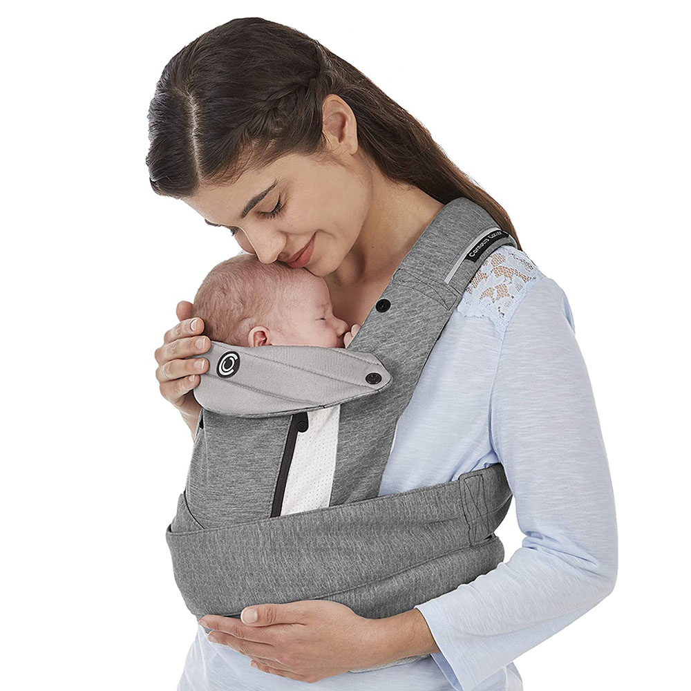 Kolcraft - Contours Cocoon Baby Carrier - Heather Grey