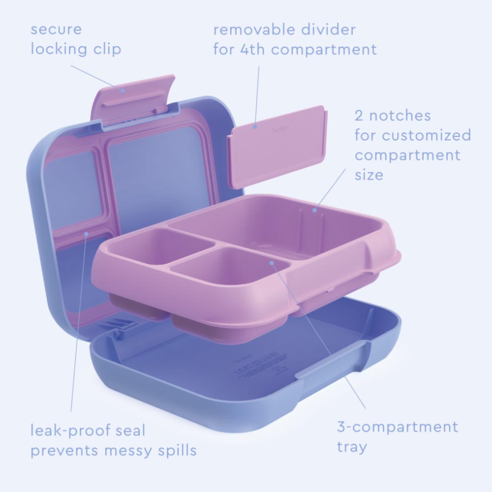Bentgo - Pop Lunchbox - Periwinkle/Pink