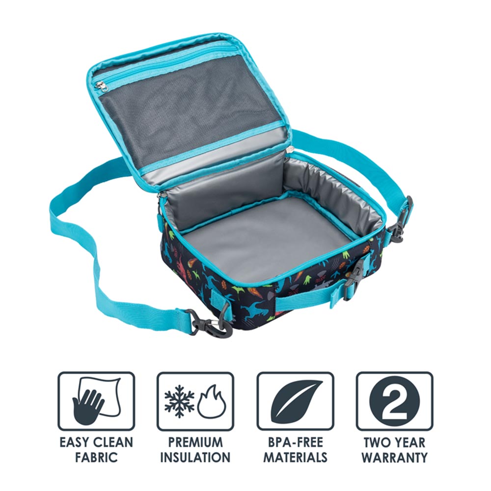 Bentgo - Kids Prints Insulated Lunch Bag - Dinosaur