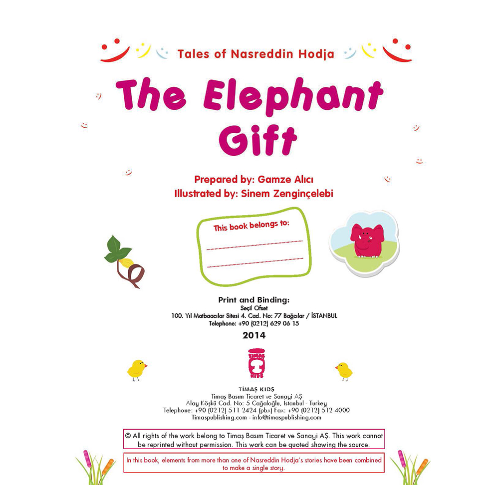 Tales of Nasreddin Hodja The Elephant Gift