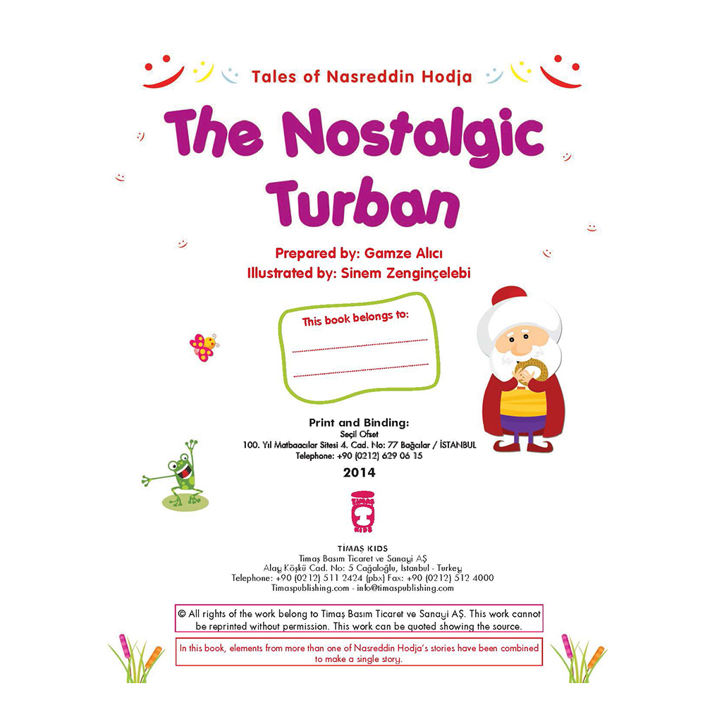 Tales of Nasreddin Hodja The Nostalgic Turban