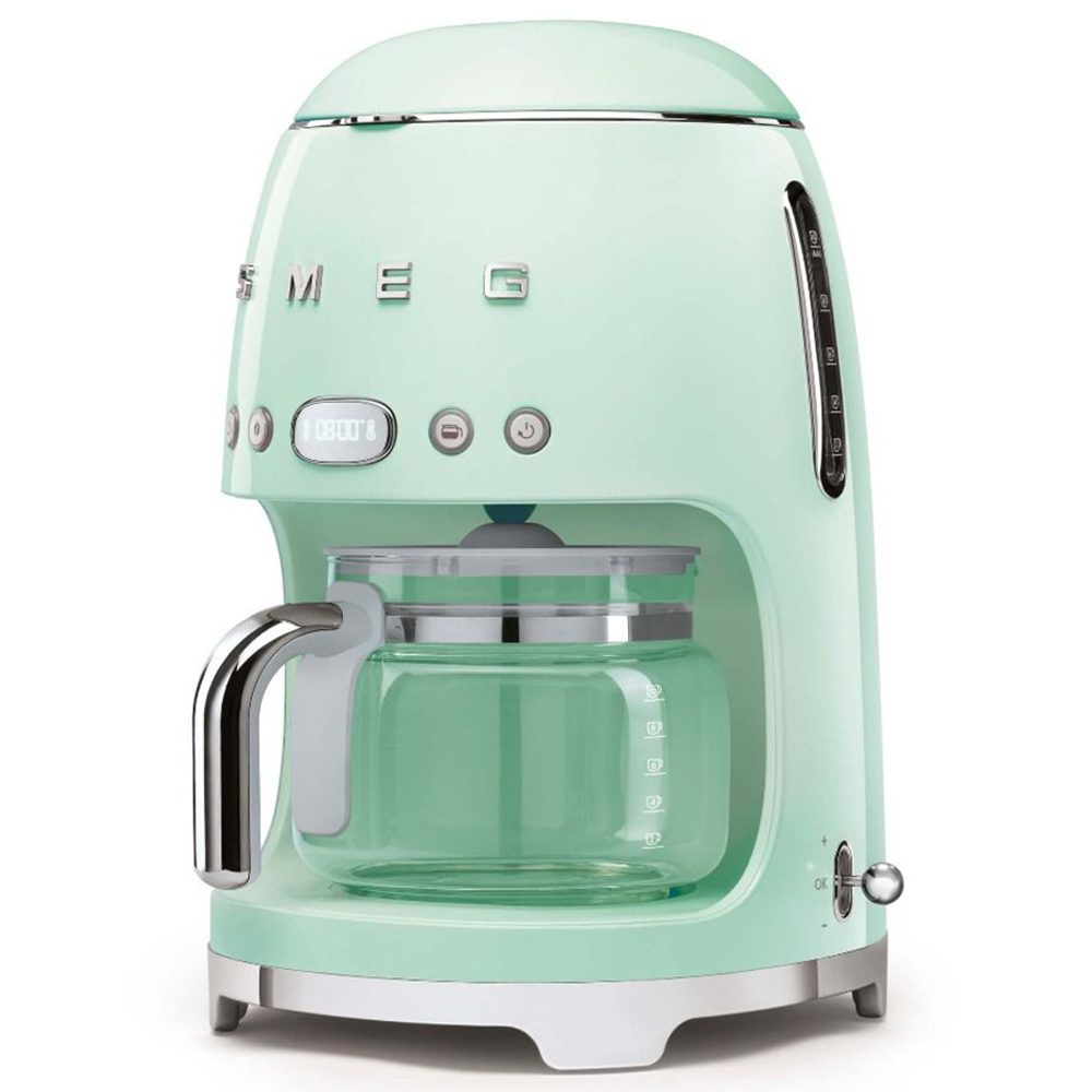 Smeg Retro Style Drip Coffee Machine - Pastel Green