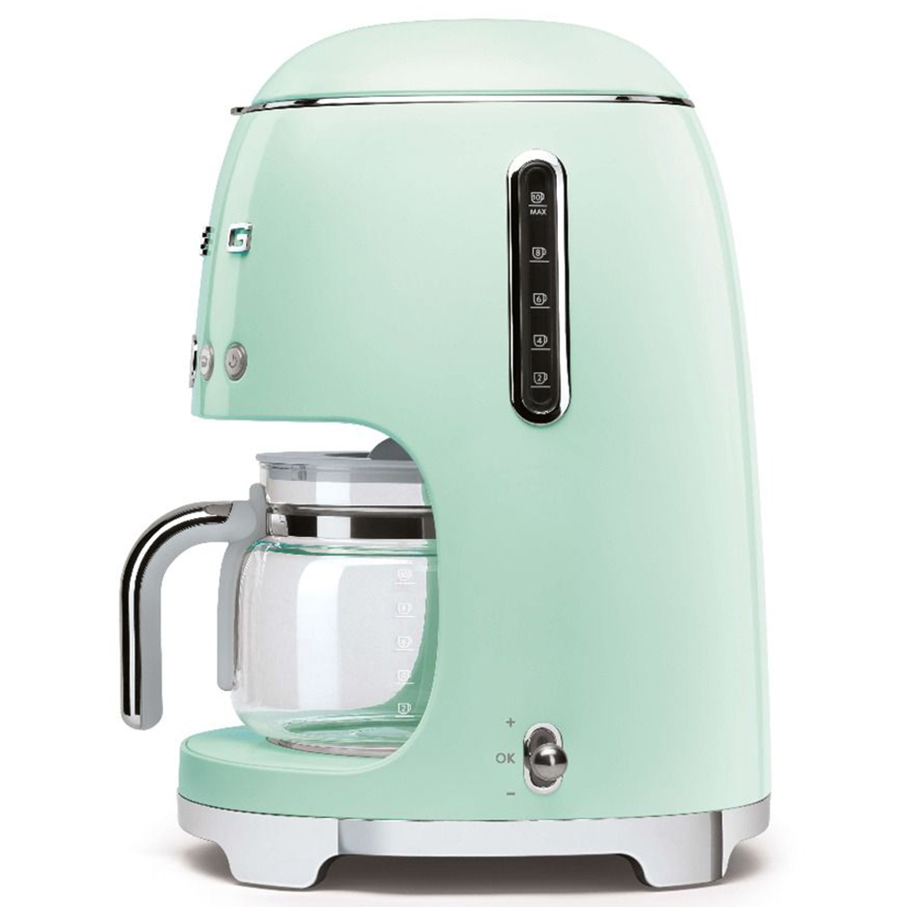 Smeg Retro Style Drip Coffee Machine - Pastel Green