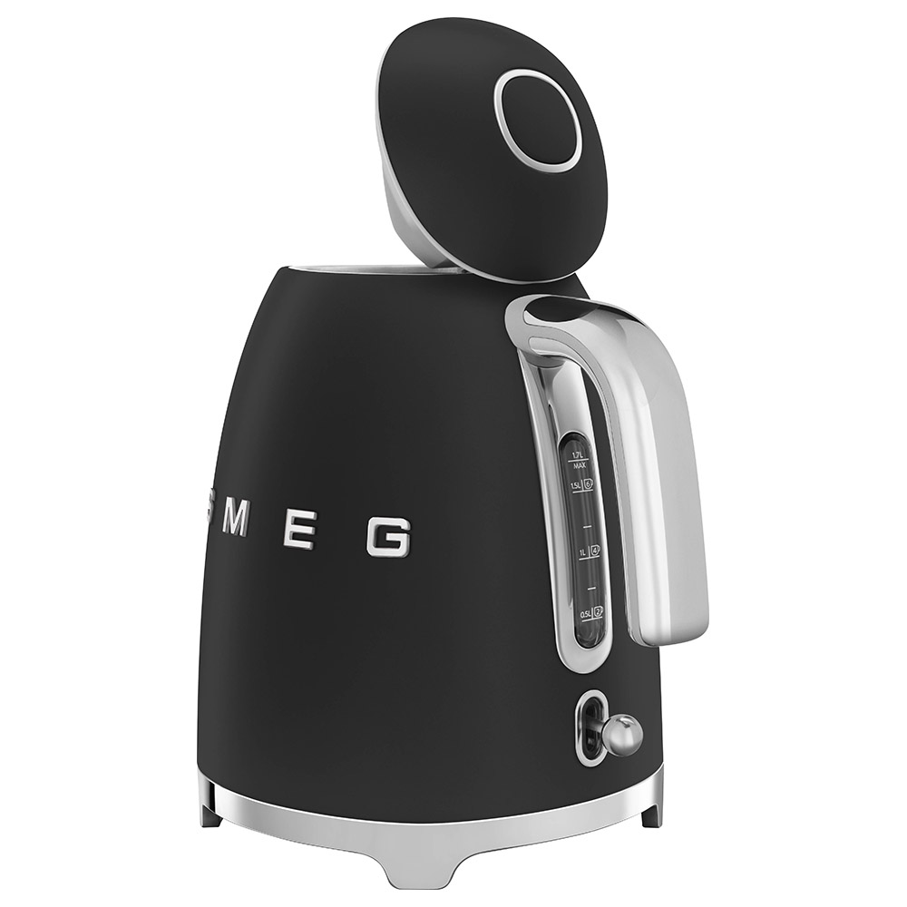 Smeg Retro Style Kettle 1.7L - Black Matt