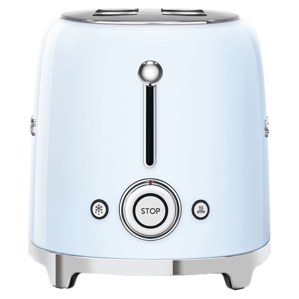 Smeg 2 Slice Toaster 50's Retro Style 950W - Pastel Blue