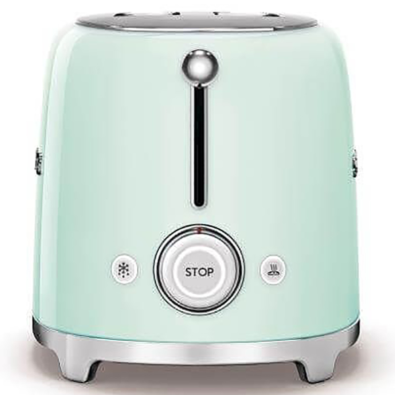 Smeg 50's Retro Style 2 Slice Toaster - Pastel Green