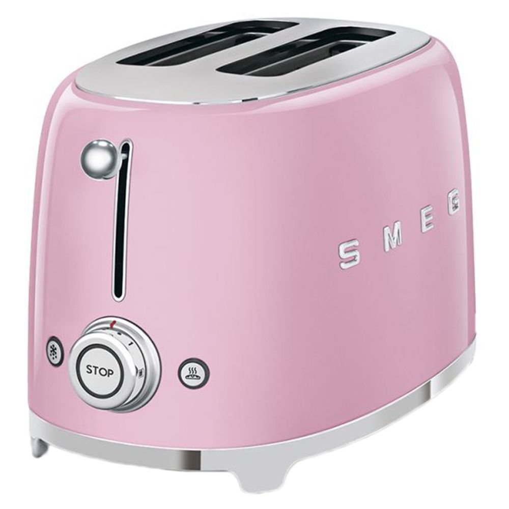 Smeg 2 Slice Toaster 50's Retro Style - Pink