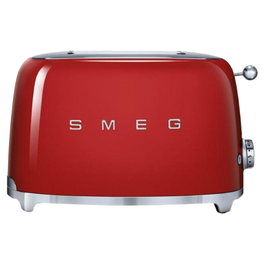 Smeg 2 Slice Toaster 50's Retro Style 950W - Red