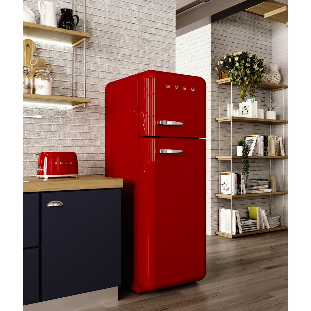 Smeg 2 Slice Toaster 50's Retro Style 950W - Red