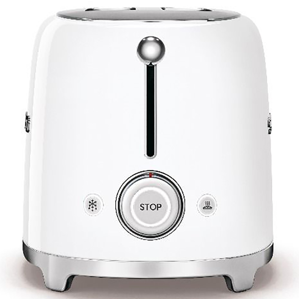 Smeg 50's Retro Style 2 Slice Toaster - White