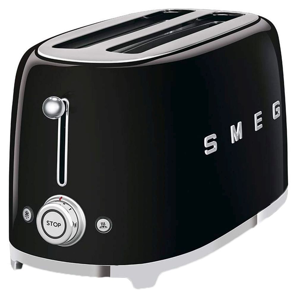 Smeg 4 Slice Toaster 50's Retro Style - Black