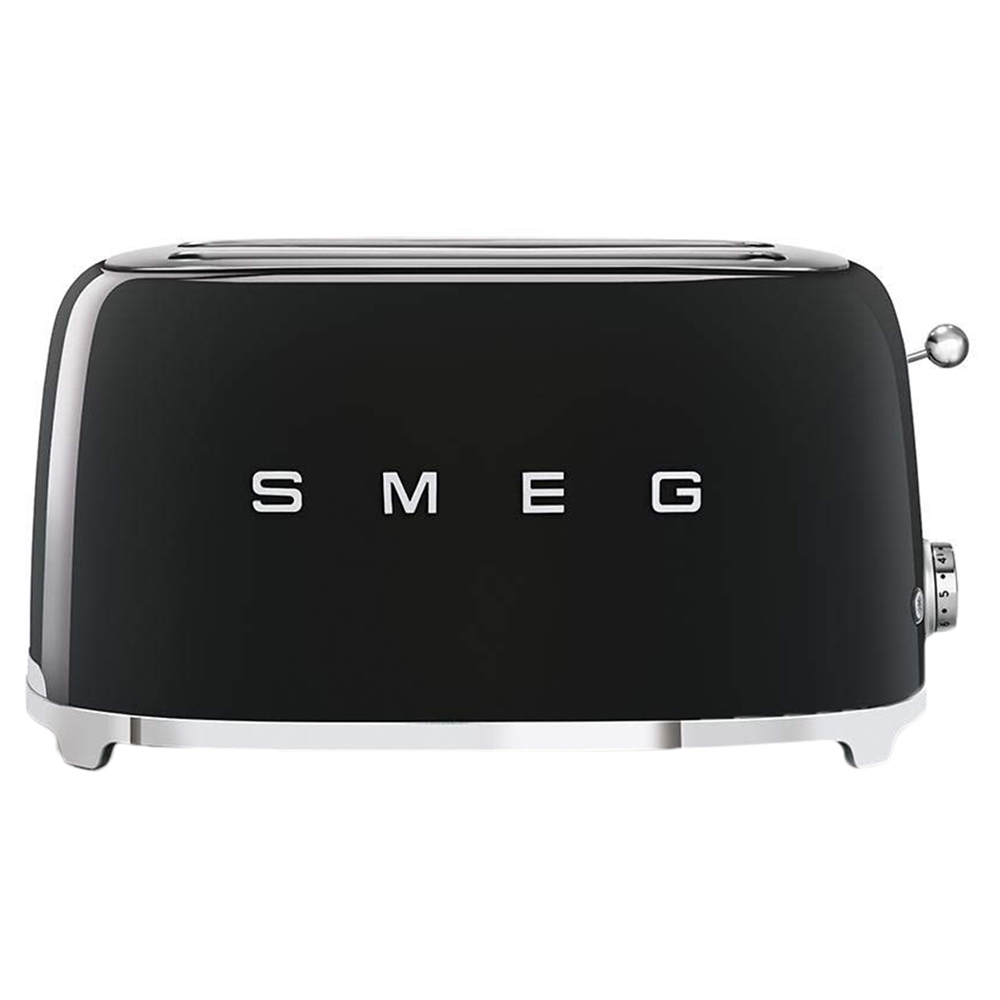 Smeg 4 Slice Toaster 50's Retro Style - Black