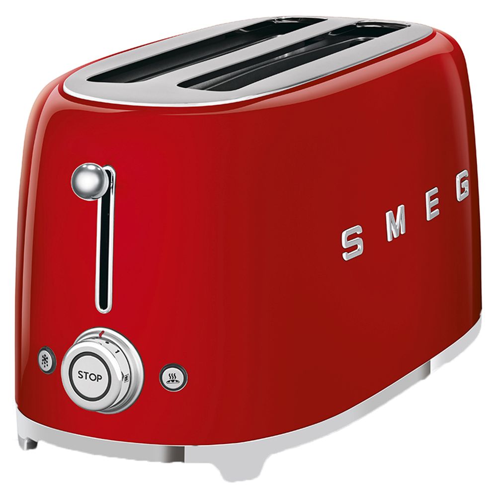Smeg 4 Slice Toaster 50's Retro Style - Red