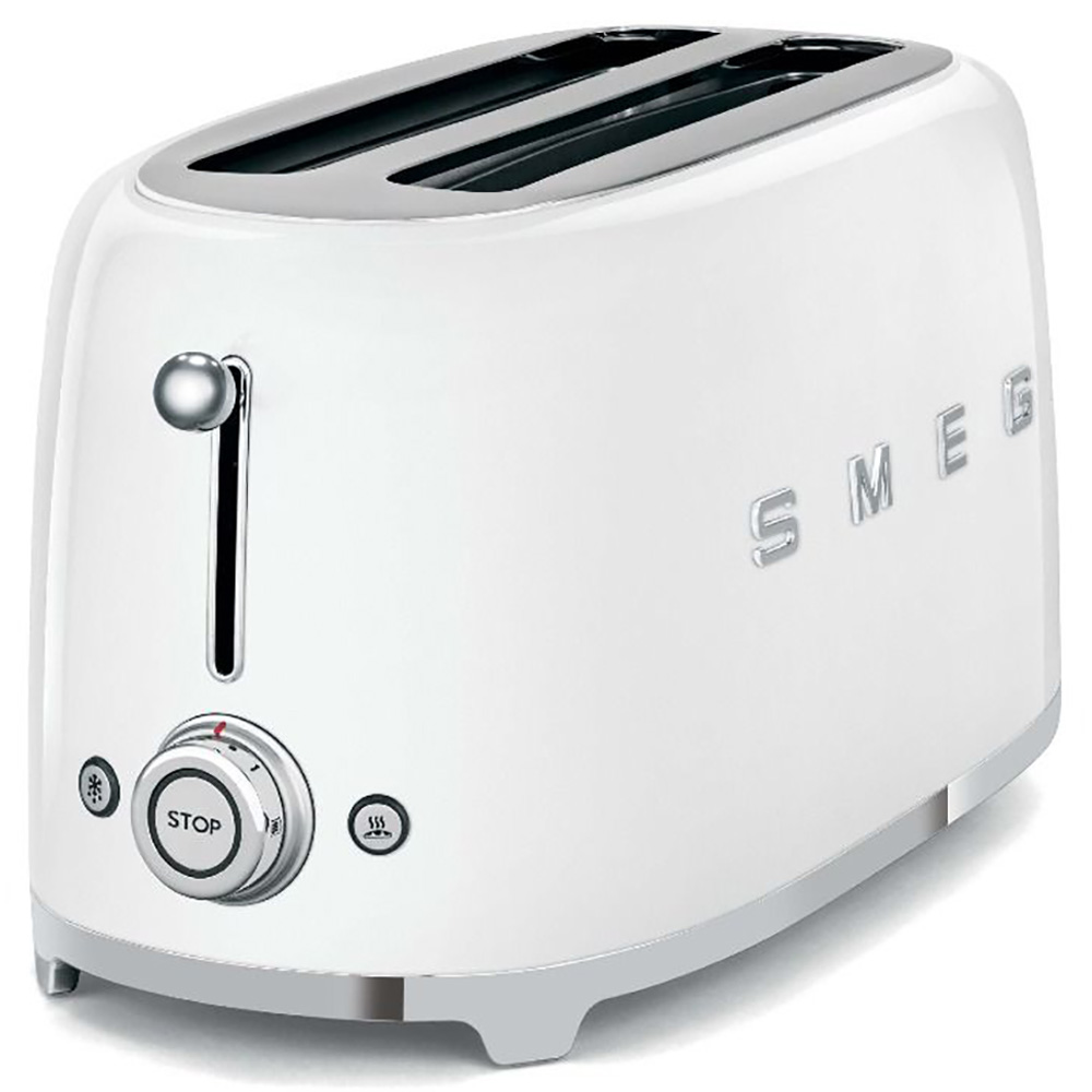 Smeg 50's Retro Style 4 Slice Toaster - White
