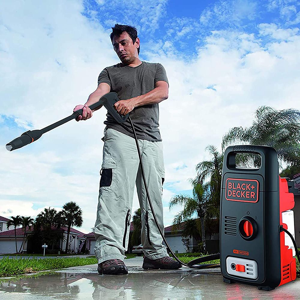 Buy Black+Decker - 1800W Pressure Washer Cleaner - Black Online