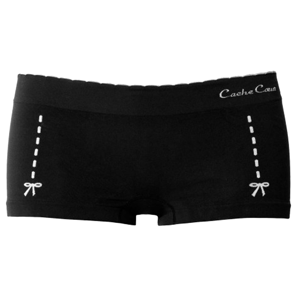 Cache Coeur - Maternity Shorts Illusion - Black
