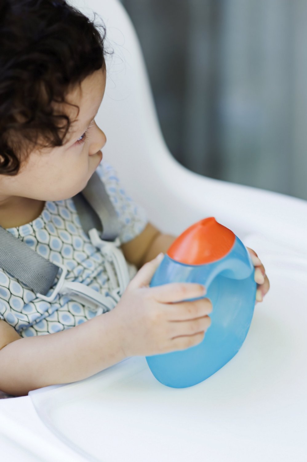 Boon Fluid Sippy Cup-Blue