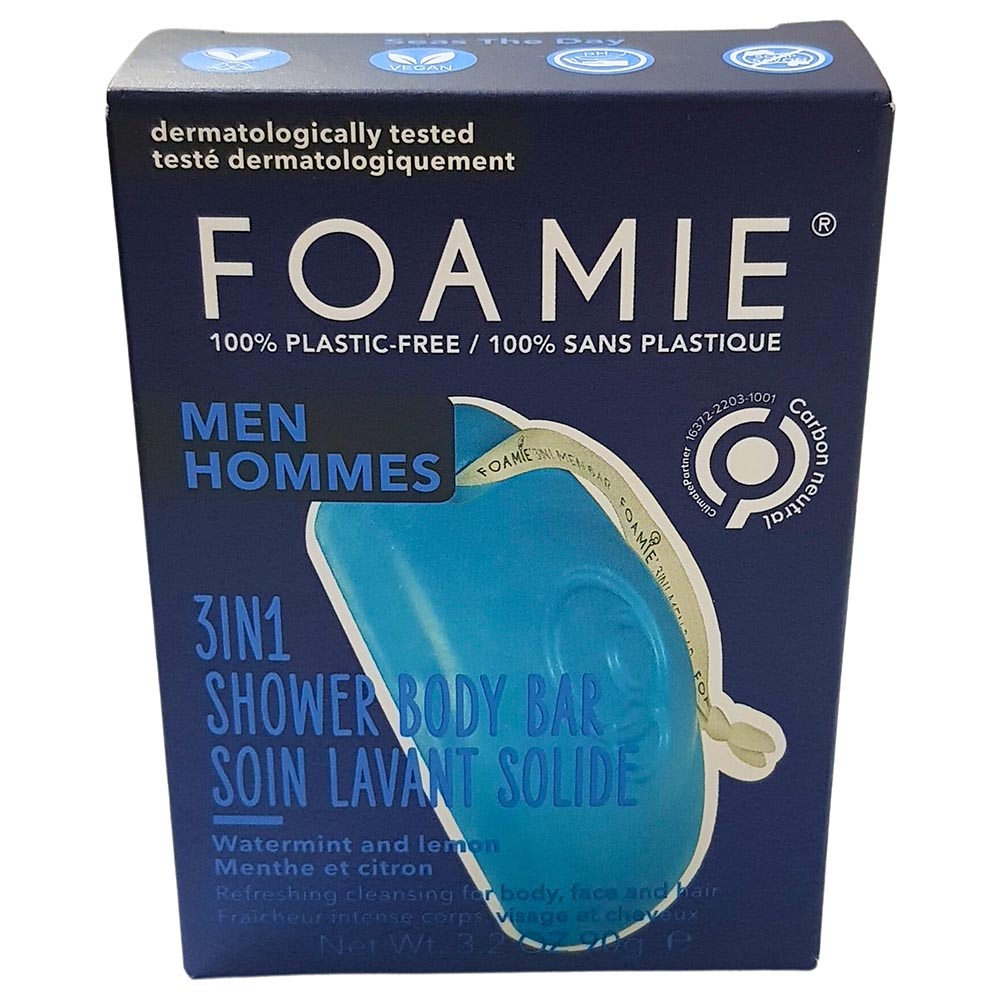 Foamie - 3-In-1 Shower Body Barr - Seas The Day