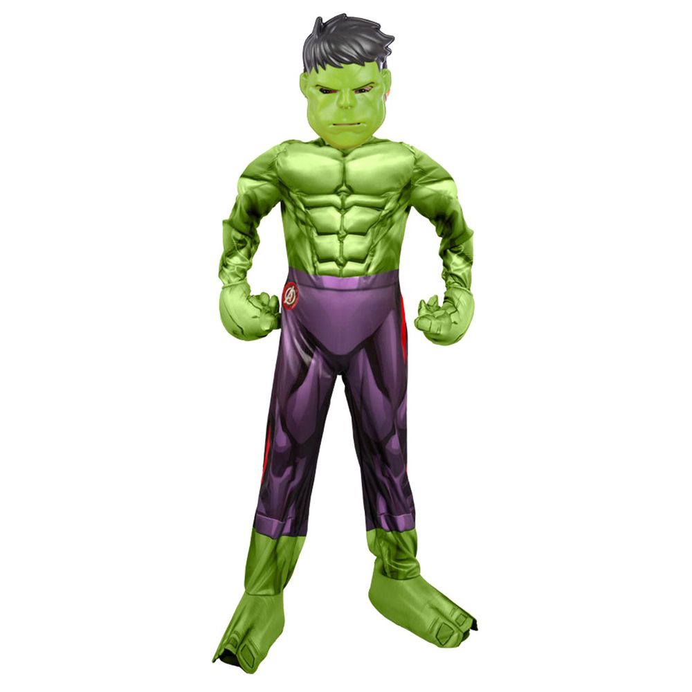 Party Centre - Marvel Avengers Hulk Deluxe Costume