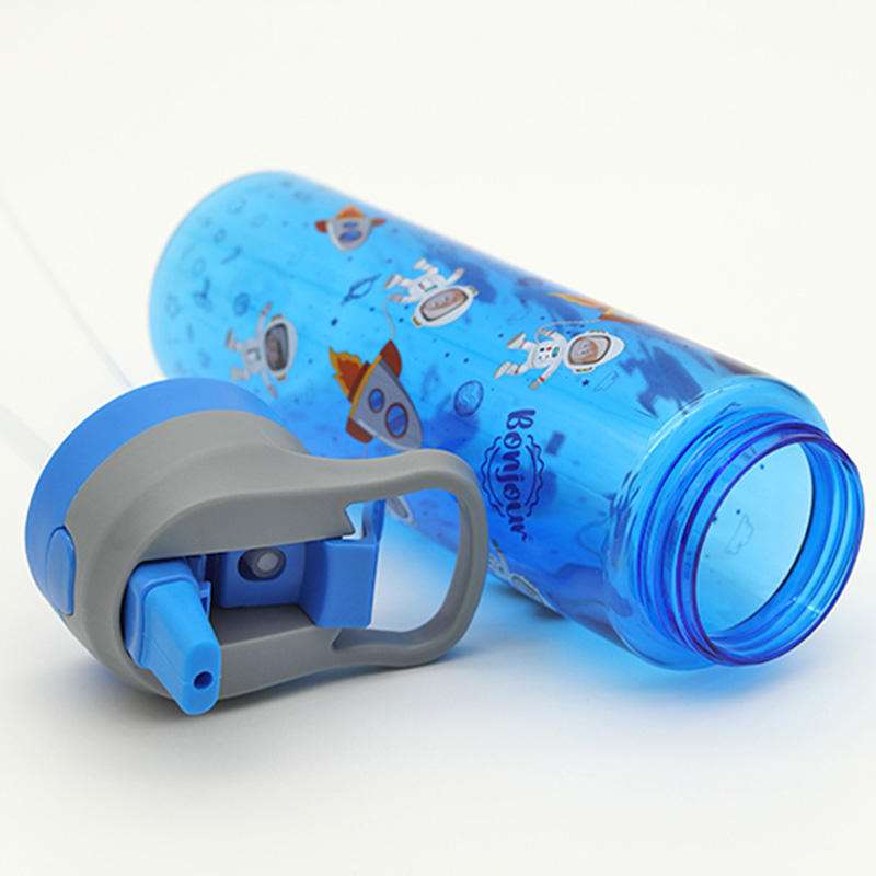Bonjour - Sip Box Kids Max Tritan Water Bottle - Blue Spaceman - 750ml