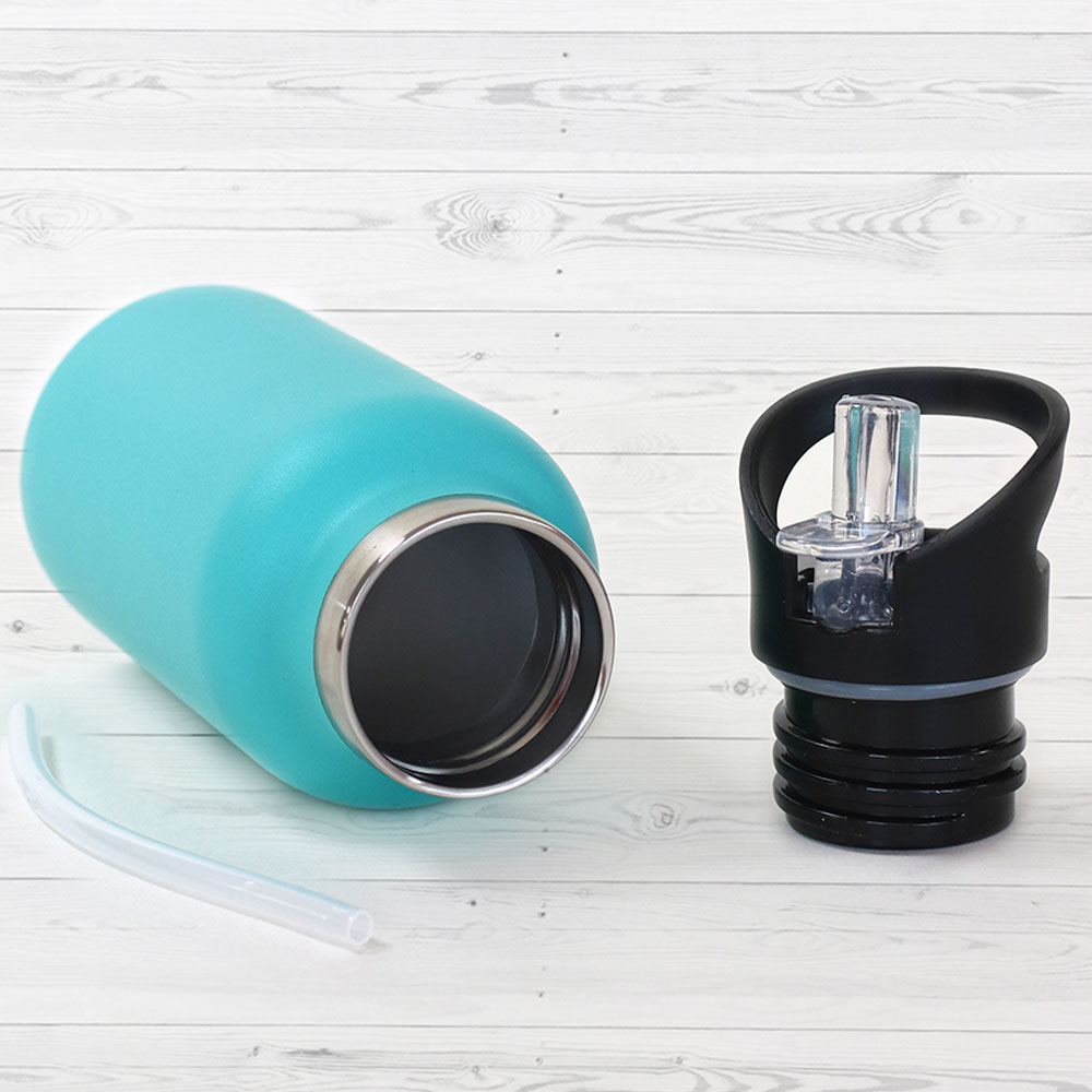 Bonjour - Premium SS Sip Box Water Bottle - Light Blue - 500ml