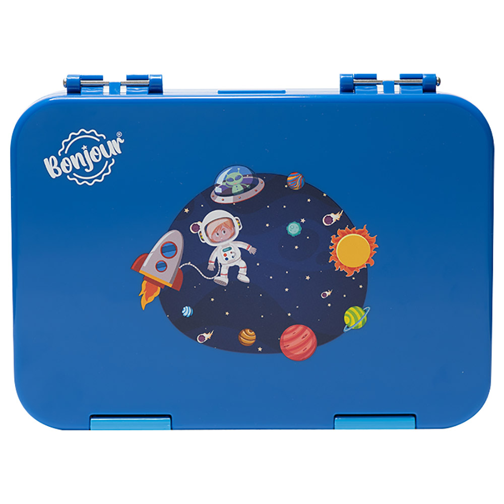 Bonjour - Dual Clip Snax Box - Blue Spaceman