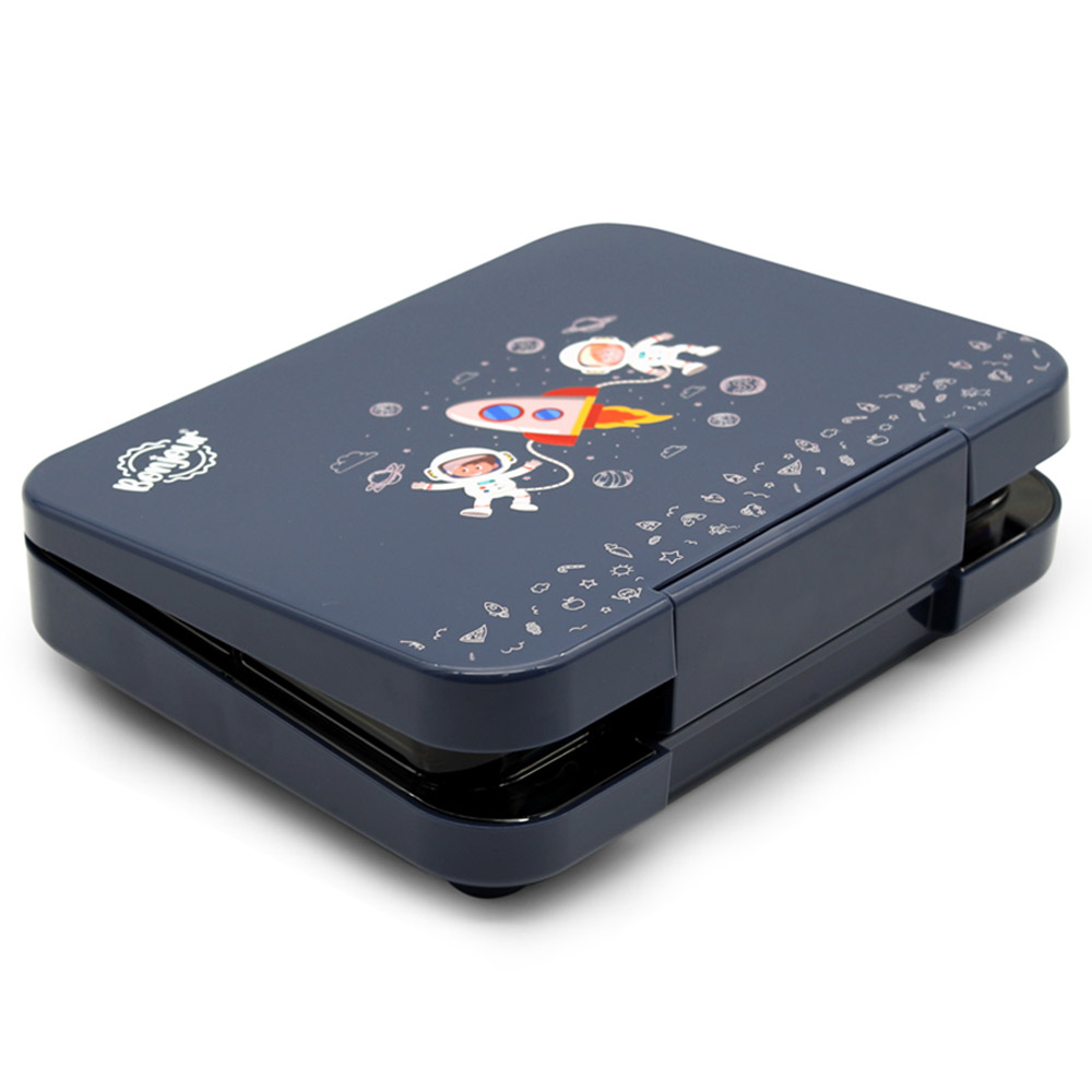 Bonjour - Uni Clip Tiffin Bento Lunch Box - Blue Spaceman