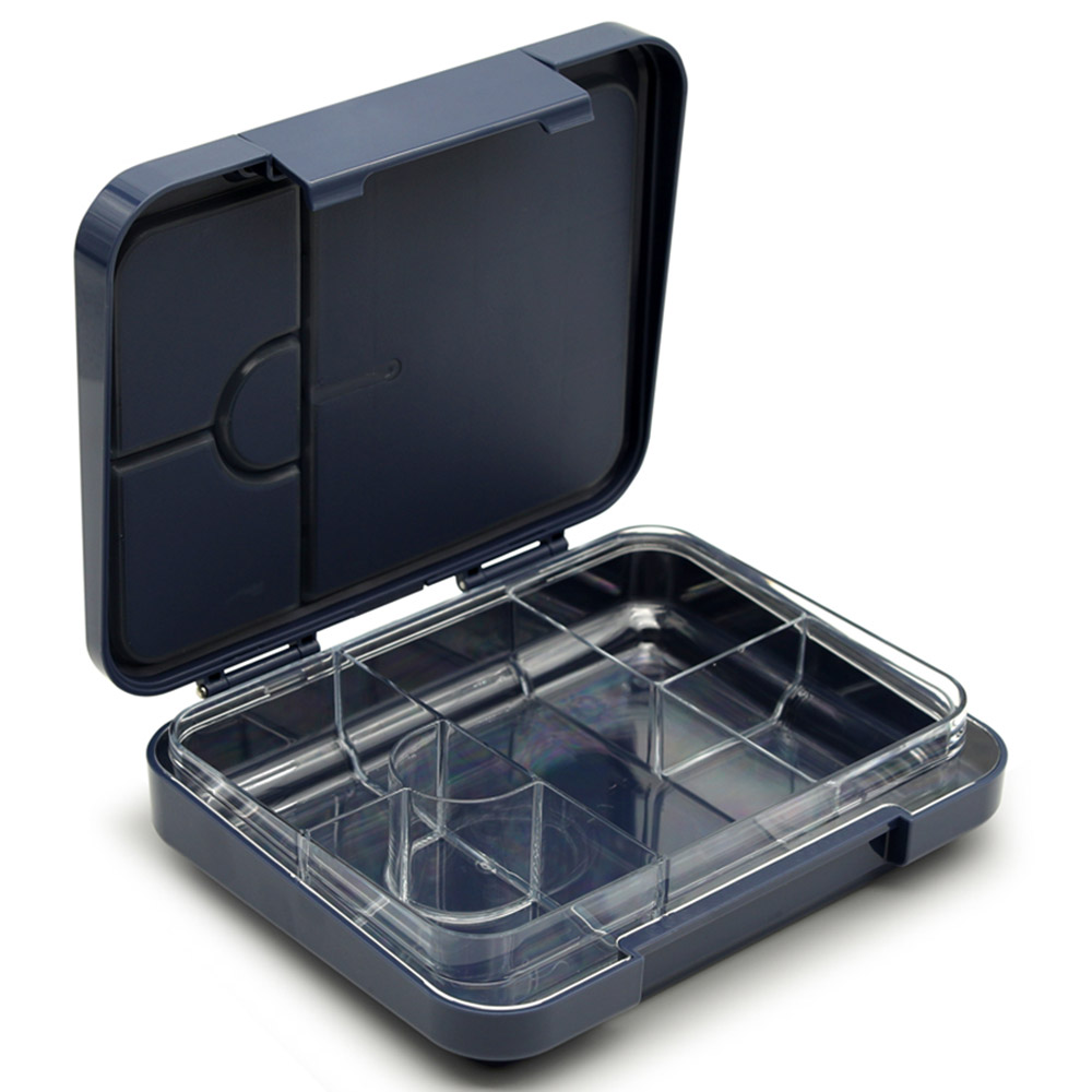 Bonjour - Uni Clip Tiffin Bento Lunch Box - Blue Spaceman