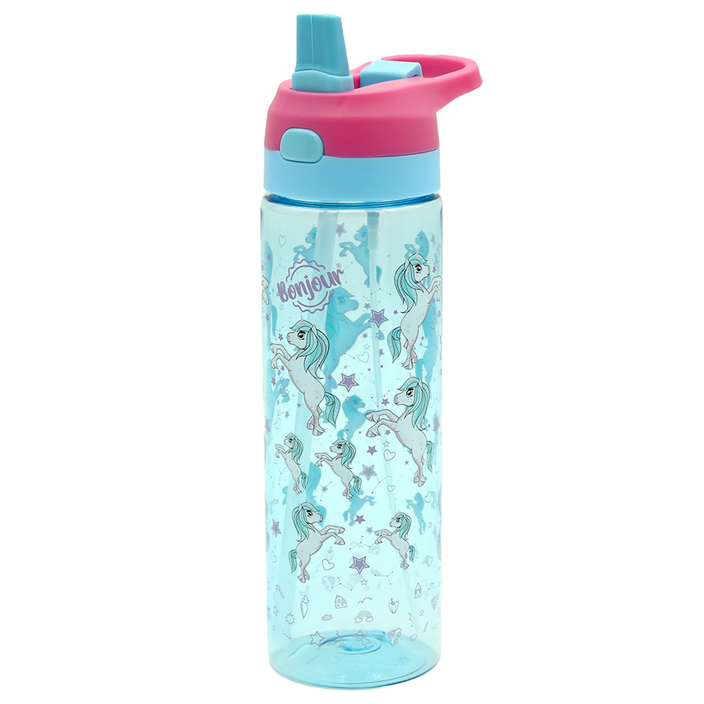 Bonjour - Sip Box Kids Max Tritan Water Bottle - Pink Unicorn - 750ml
