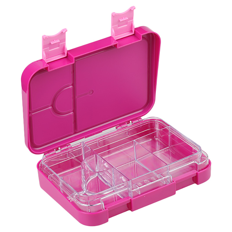 Bonjour - Dual Clip Snax Box - Pink Unicorn