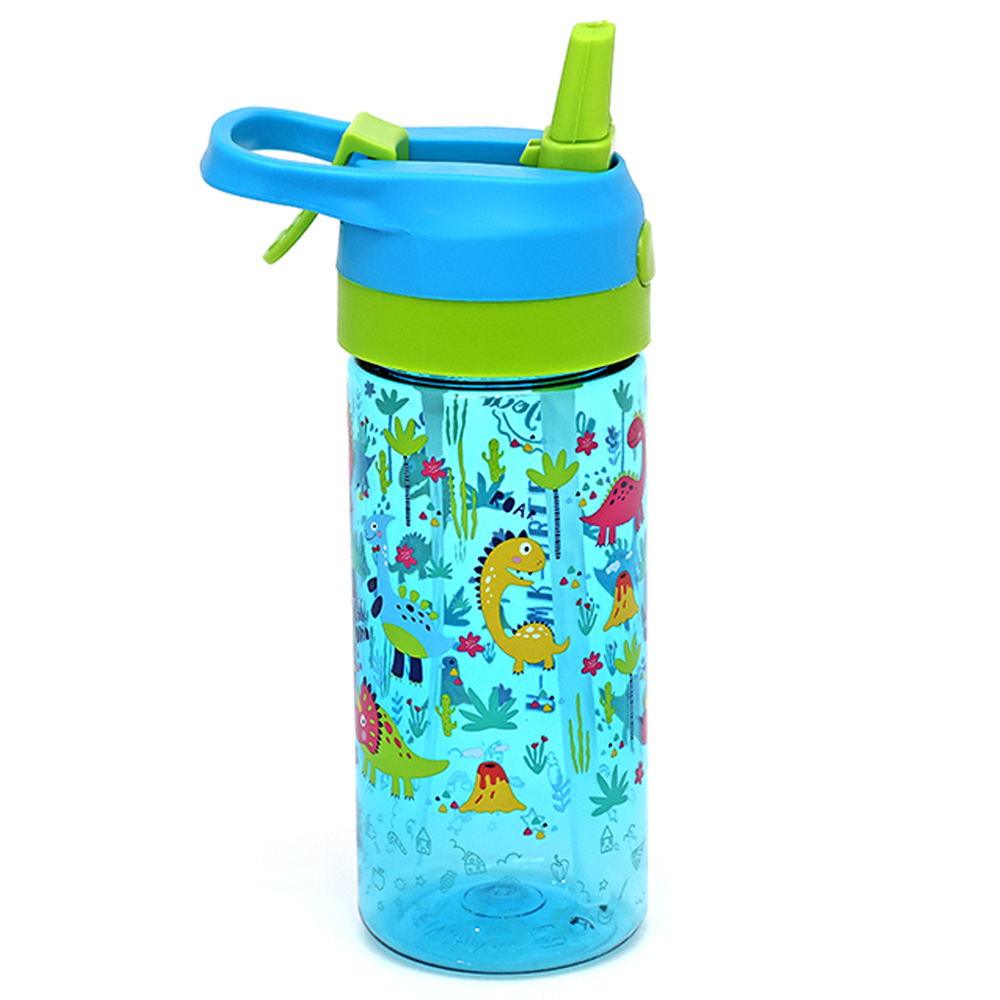 Bonjour - Sip Box Kids Mini Tritan Water Bottle - Green Dino - 400ml
