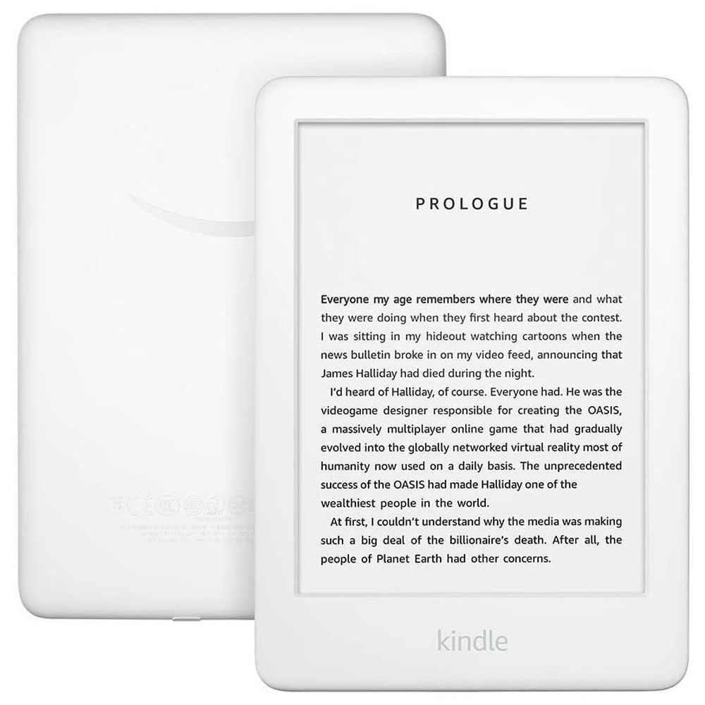 Buy Amazon - Wi-Fi Kindle Paperwhite 6 8GB - White in UAE | Mumzworld