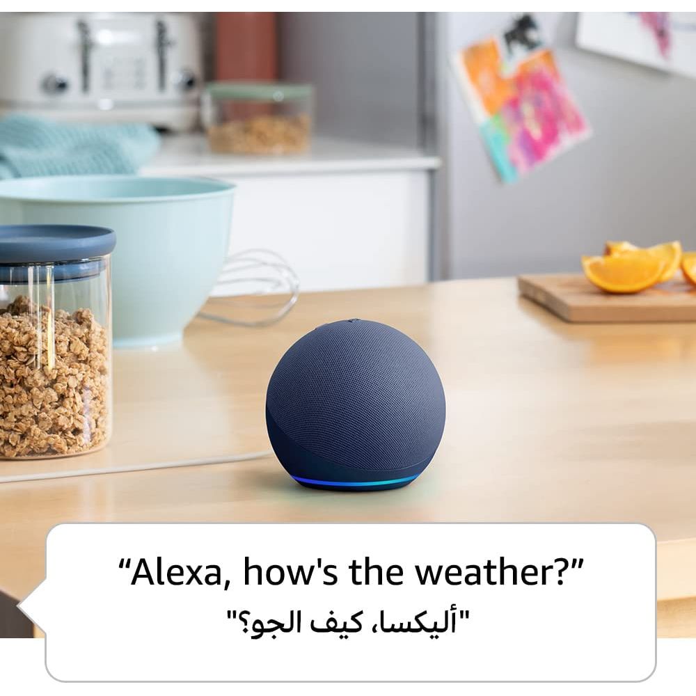 Amazon - Echo Dot 5th Generation Smart Speaker With Alexa - Blue