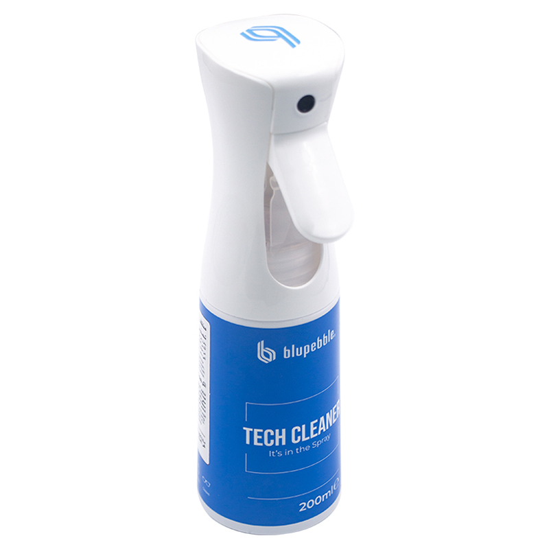Blupebble - Tech Cleaner Spray Bottle With Cleaning Cloth - 200 ml