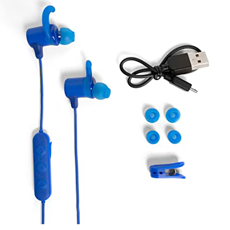 Skullcandy - Jib+ Active Wireless Earbuds - Blue