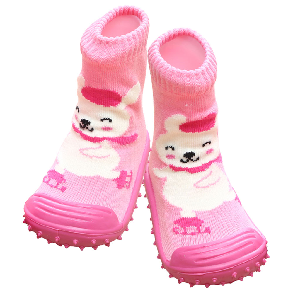 Cool Grip Baby Shoe Socks Skating Bear
