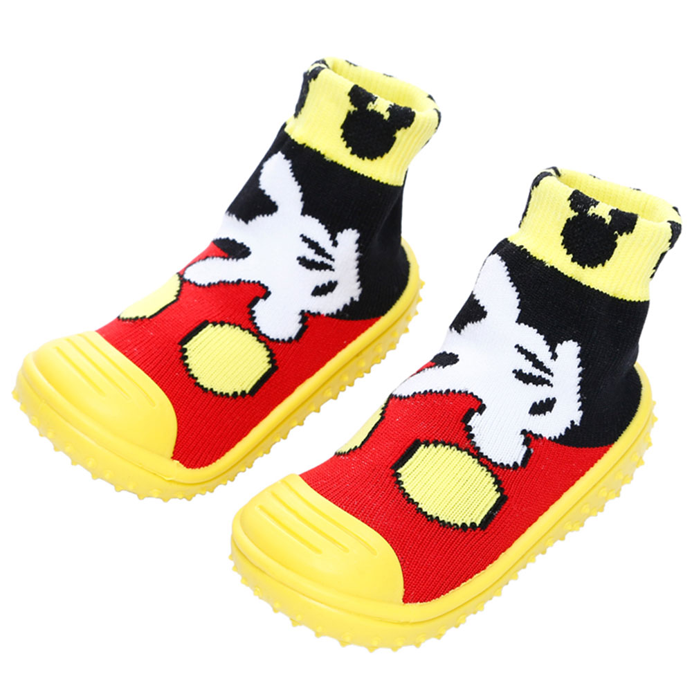 Cool Grip Baby Shoe Socks Mickey Mouse