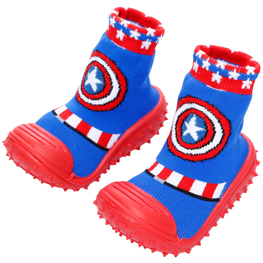 Cool Grip Baby Shoe Socks Captain America
