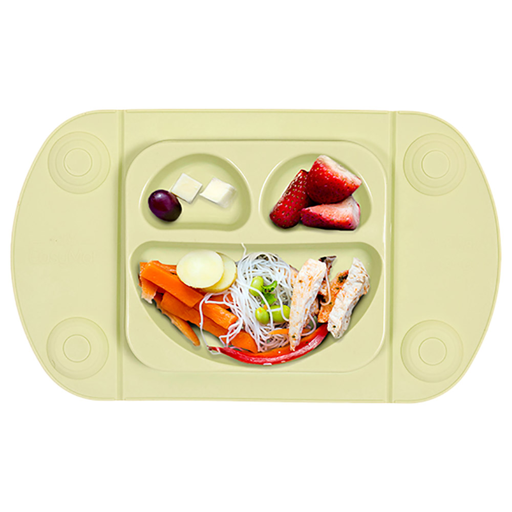 EasyTots EasyMat Mini Suction Plate - Olive