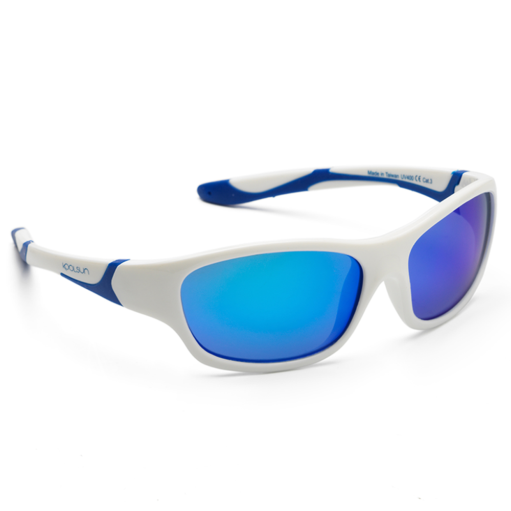 Koolsun Sport Sunglasses Aqua - White