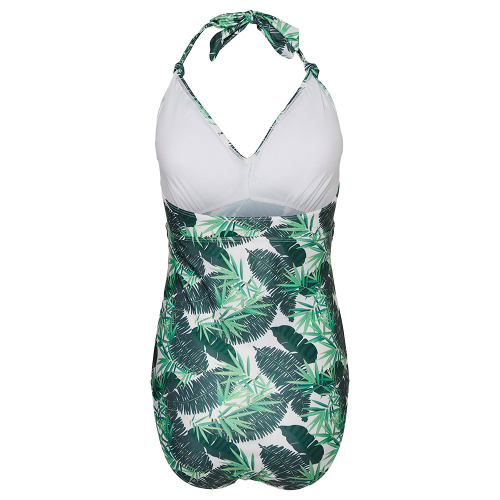 Mamalicious - Padded Swimsuit - Trekking Green